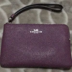 Small Coach Wristlet